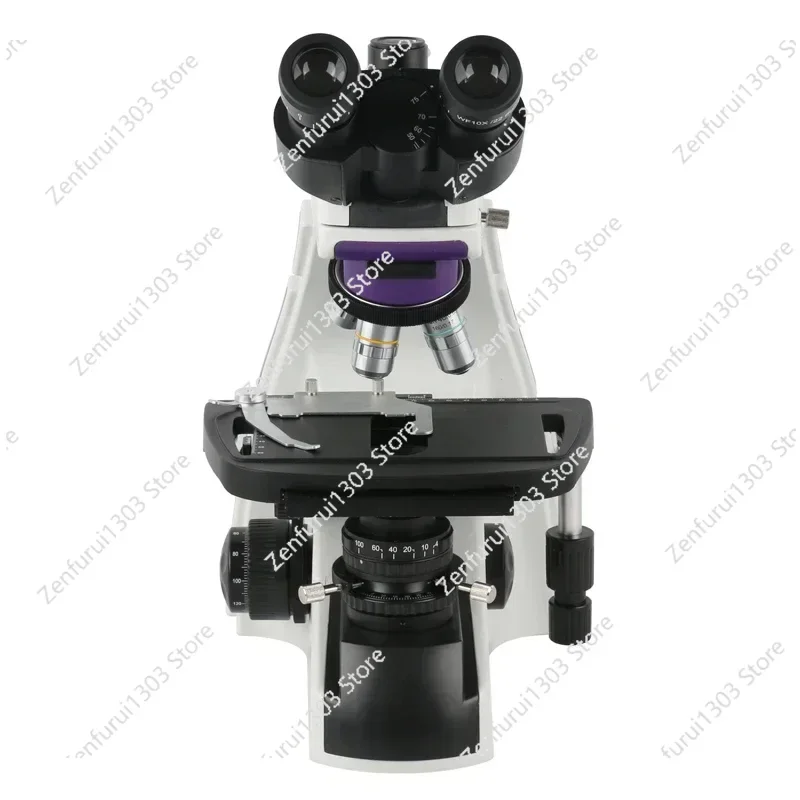 Medical Lab Video - 1000X Lab Medical Biological Microscope Achromatic