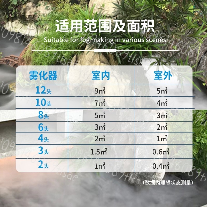6 Head Nebulizer Pool Mist Mac - Nebulizer Machine review and price