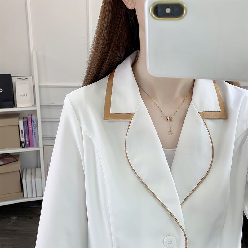 white short beauty uniform dre - Lab Coat Medical review and price