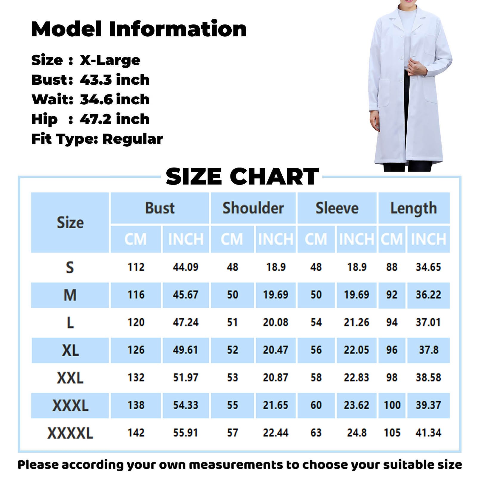 White Lab Coat For Women Men S - Lab Coat Medical review and price