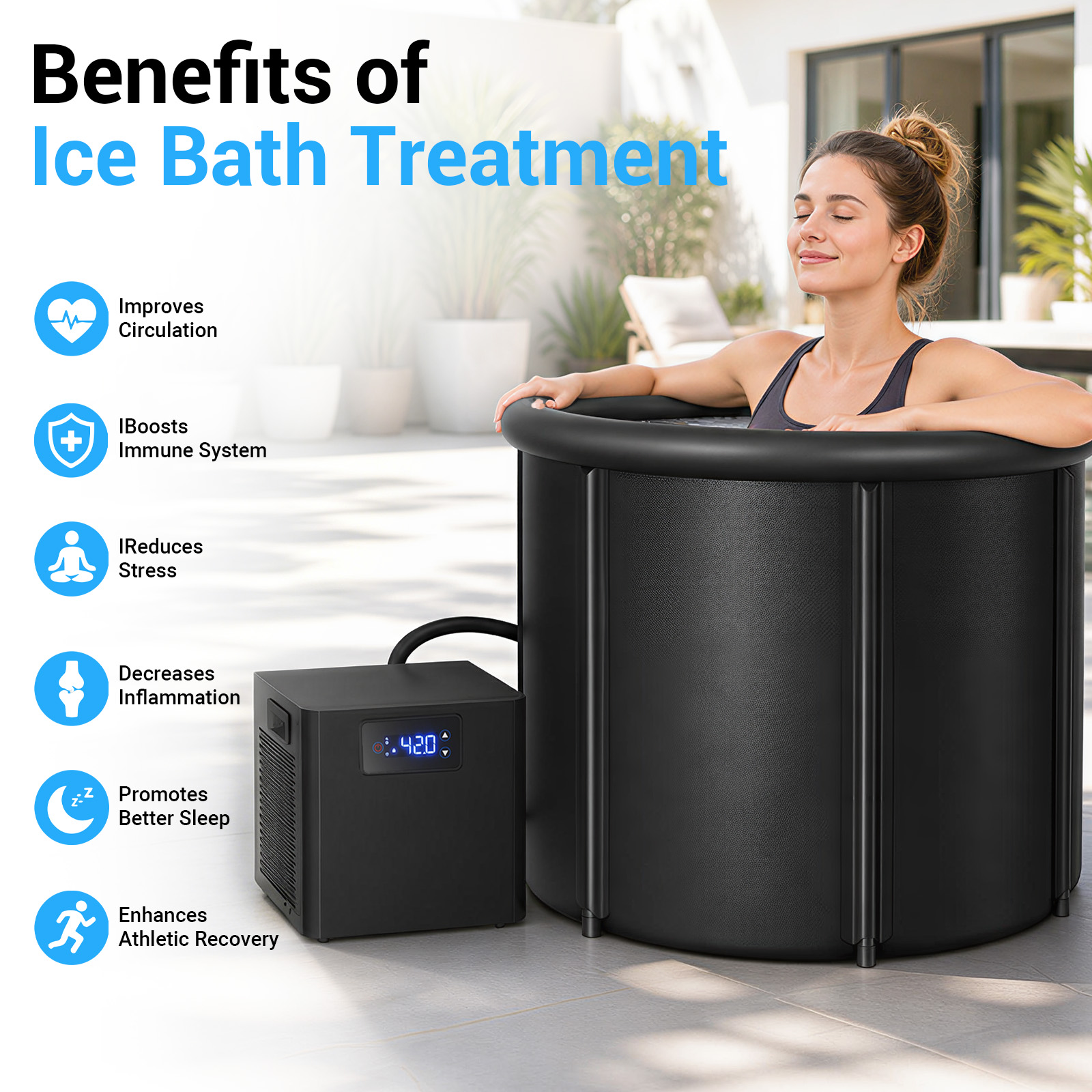 Oval Ice Bath Chiller & Cold P - Medical Lab Kit review and price