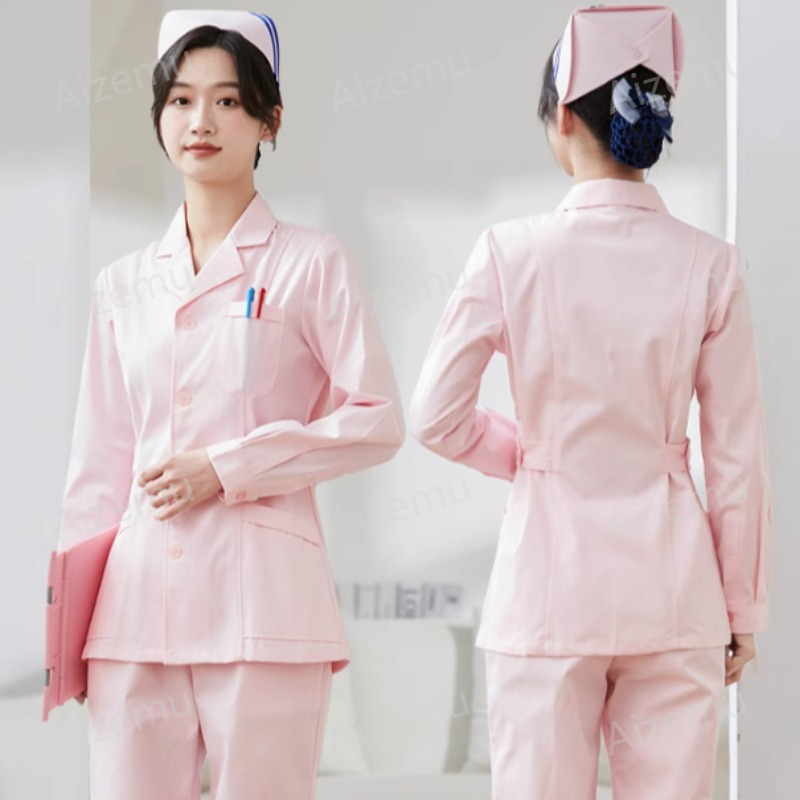 New White Long Sleeve Nurse Un - Lab Coat Medical review and price