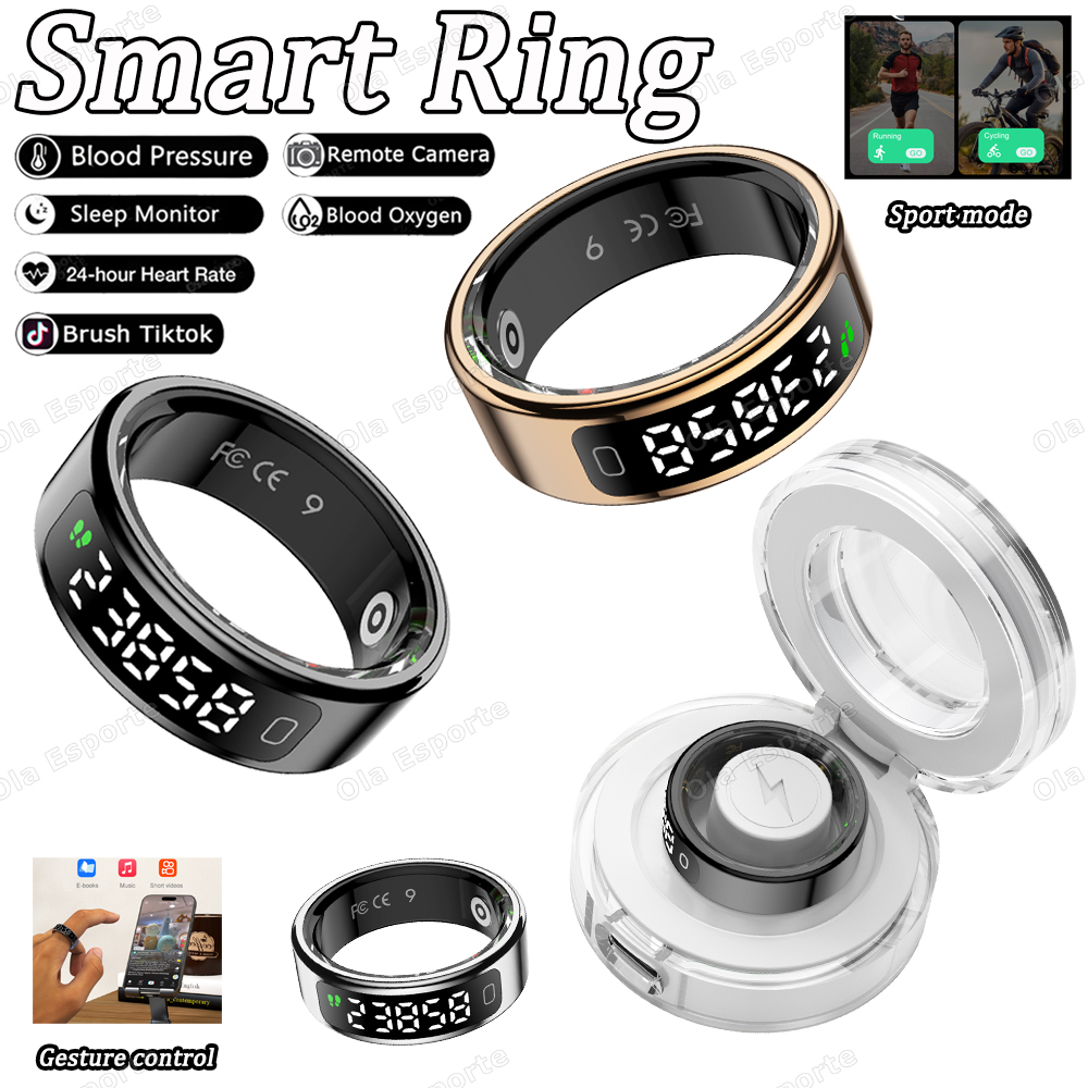 2026 New Smart Ring Display Sc - Blood Pressure Monitor review and price