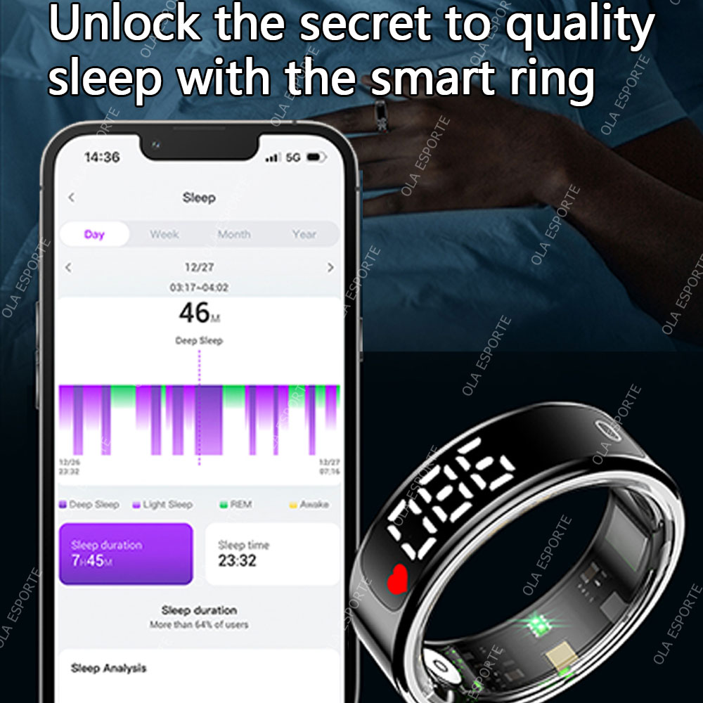 2026 New Smart Ring Display Sc - Blood Pressure Monitor review and price