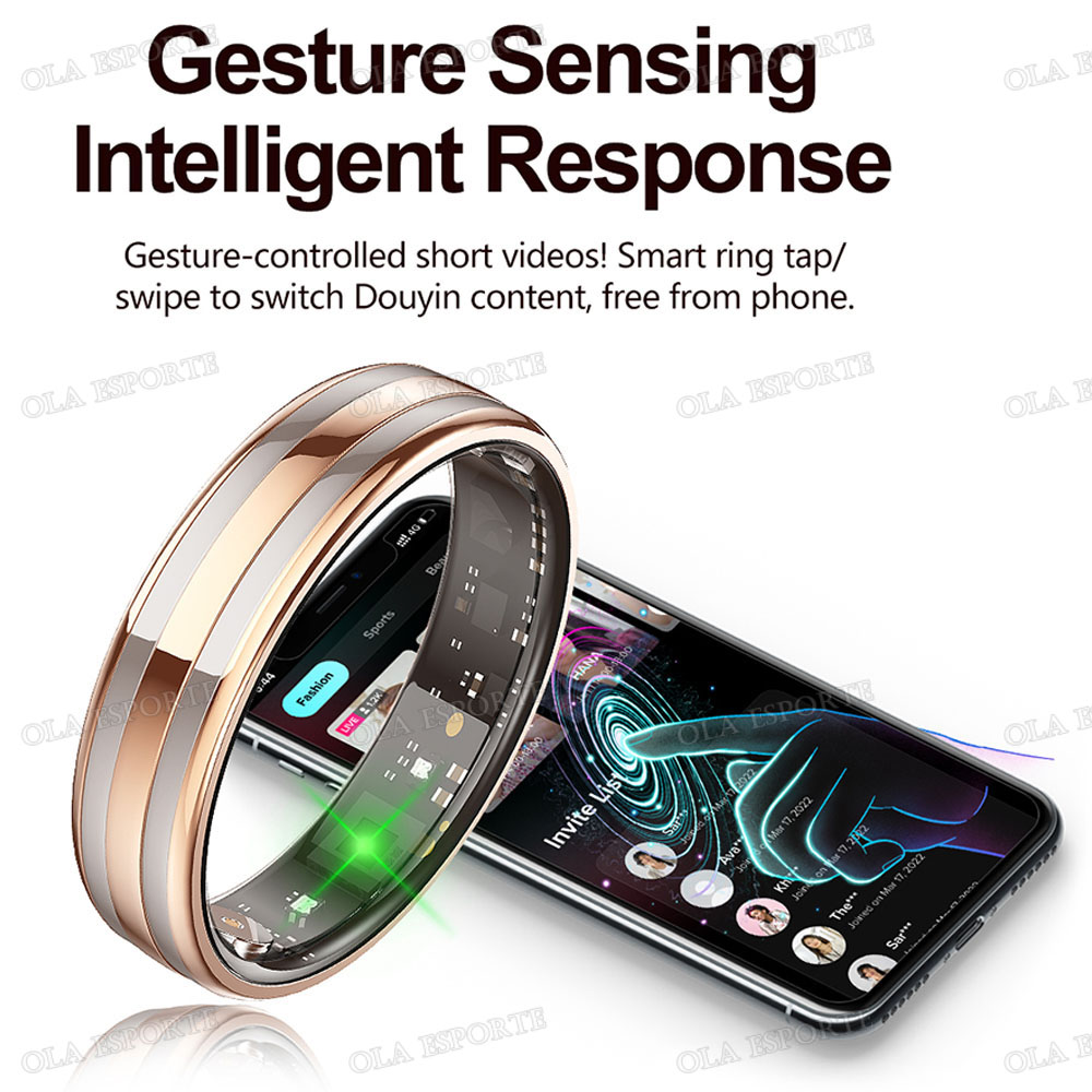 Gesture Sensing Smart Ring Hea - Blood Pressure Monitor review and price